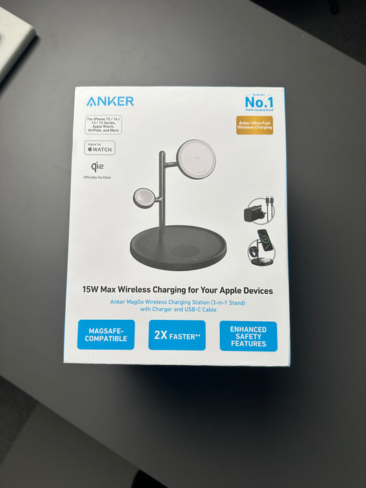 Anker 3-in-1 MagGo Wireless Charing Dock